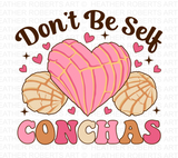 Dont Be Self Conchas PNG