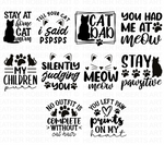 Cat Quotes Svg Bundle