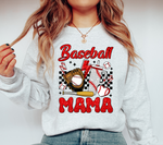 Baseball Mama Sublimation PNG