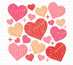 Concha Hearts PNG