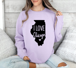 I Love Chicago Illinois SVG