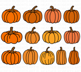 Pumpkin SVG Bundle