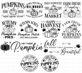 Fall SVG Bundle