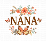 Nana Floral Mothers Day Sublimation