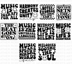 Retro Music Svg Bundle