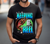 Keeping It Reel Sublimation PNG