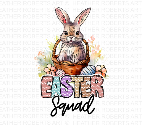 Easter Squad Sublimation PNG