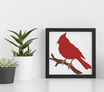 Cardinal Bird SVG