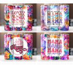 20 Oz Mother's Day Tumbler Sublimation Wraps Bundle