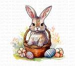 Easter Bunny Sublimation PNG