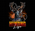 Hunting Life Sublimation PNG