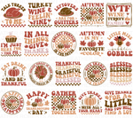 Retro Thanksgiving SVG Bundle