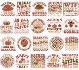 Retro Thanksgiving SVG Bundle