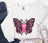 Breast Cancer Awareness Butterfly SVG