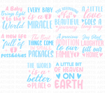 Baby Quote SVG Bundle