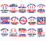 Softball SVG Bundle