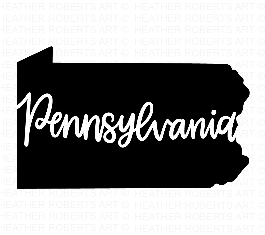 Pennsylvania SVG Bundle – Heather Roberts Art