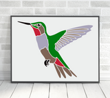 Humming Bird SVG