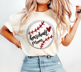 Baseball Mom Sublimation PNG