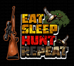 Eat Sleep Hunt Repeat Sublimation PNG