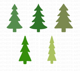 Christmas Trees SVG Bundle