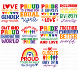 LGBTQ+ SVG Bundle, Gay Pride SVG Bundle