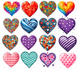 Heart Clipart Set