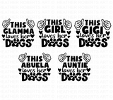 Loves Her Dogs SVG Bundle