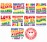 Retro LGBTQ+ SVG Bundle, Gay Pride SVG Bundle