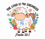 The Lord Is My Shepherd Sublimation PNG