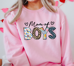 Mom of Boys Sublimation PNG