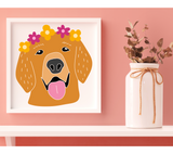 Golden Retriever SVG