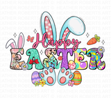 Happy Easter Sublimation PNG