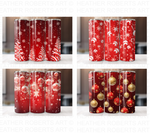 Christmas 20 Oz Tumbler Wrap Bundle - Volume 6