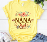 Nana Floral Mothers Day Sublimation