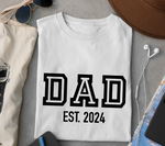 Dad Est 2024 SVG