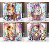 Easter Dinosaur Tumbler Wrap Bundle