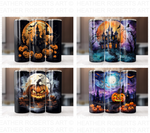 20 Oz Halloween Tumbler Sublimation Wraps Bundle