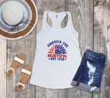 America The Beautiful Est 1776 SVG