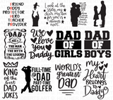 FATHER'S DAY BIG Bundle, 73 Designs