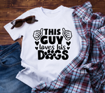 This Guy Loves His Dogs SVG