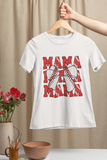 Baseball Mama Coquette Bow Sublimation PNG