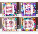 20 Oz Mother's Day Tumbler Sublimation Wraps Bundle