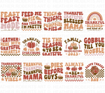 Retro Thanksgiving SVG Bundle