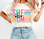 She is Mom SVG