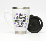 She Believed She Could So She Did SVG