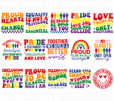 LGBTQ+ SVG Bundle, Gay Pride SVG Bundle