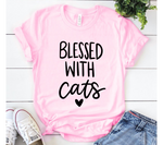 Blessed with Cats SVG