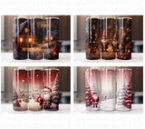 Christmas 20 Oz Tumbler Wrap Bundle - Volume 2