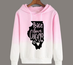 Peace Love Chicago Illinois SVG